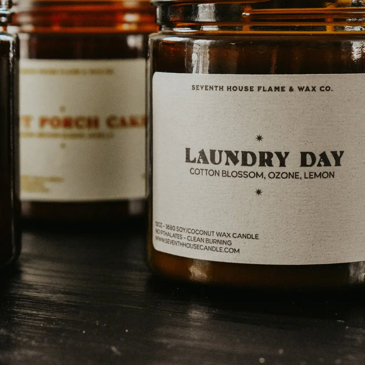 Laundry Day - Cotton & Sandalwood Candle