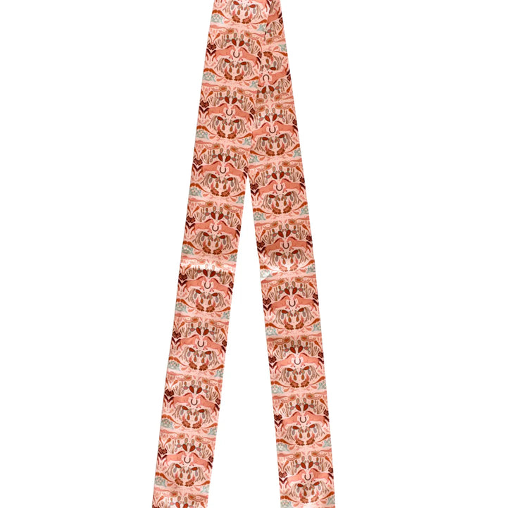 Prairie Days in Peach Western Twilly Scarf