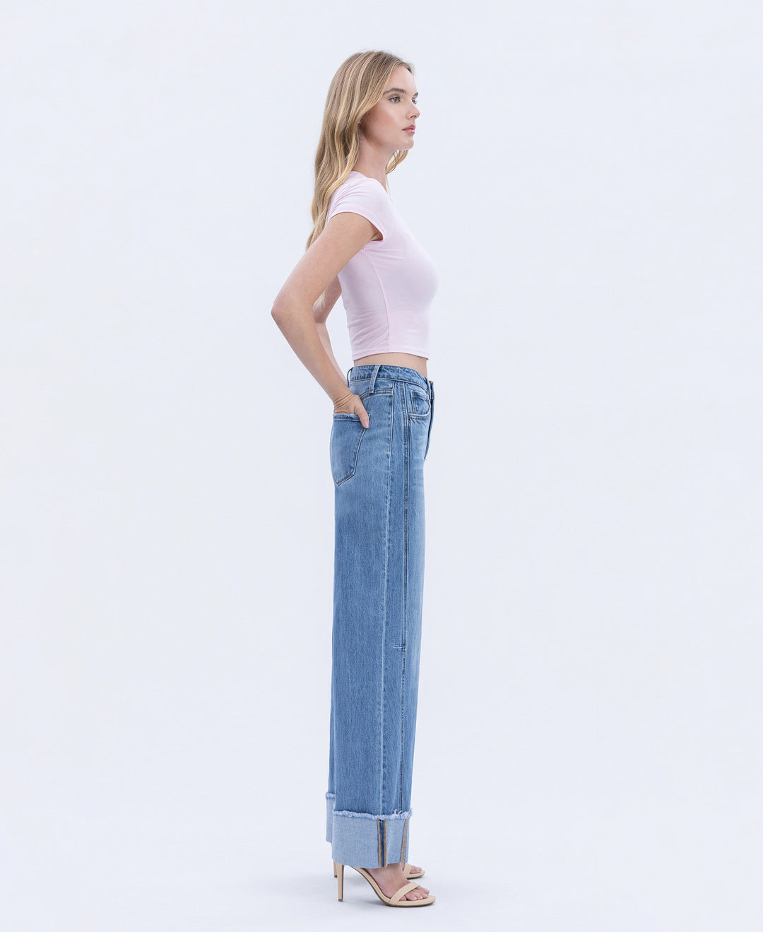 Adore Cuff Panel Jeans