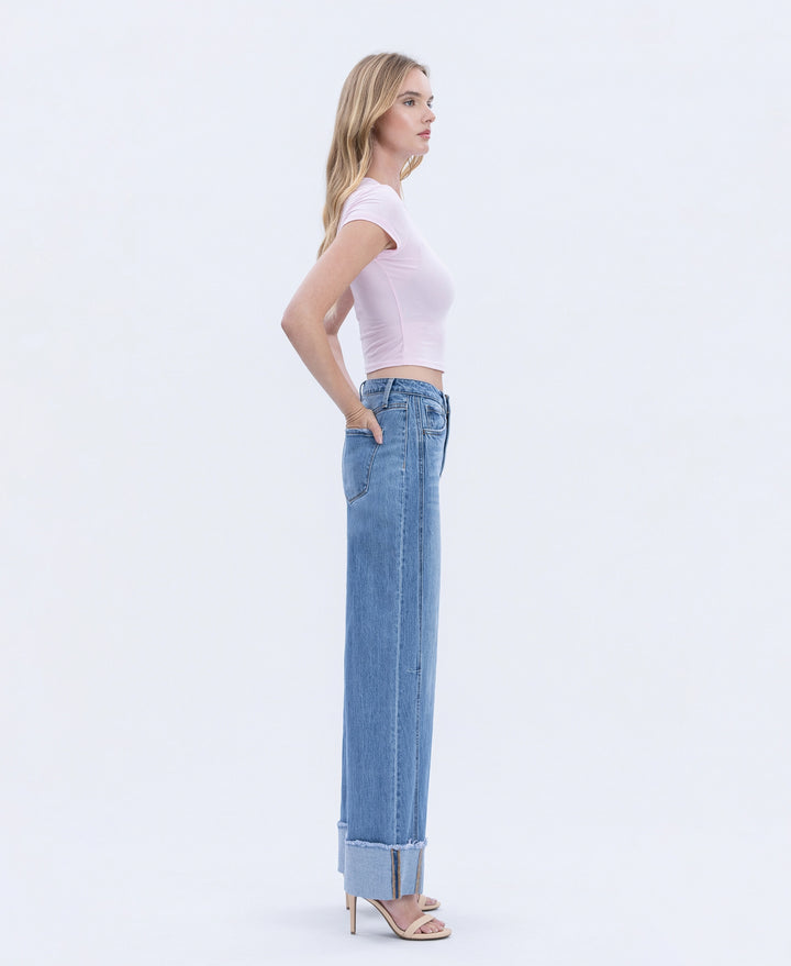 Adore Cuff Panel Jeans