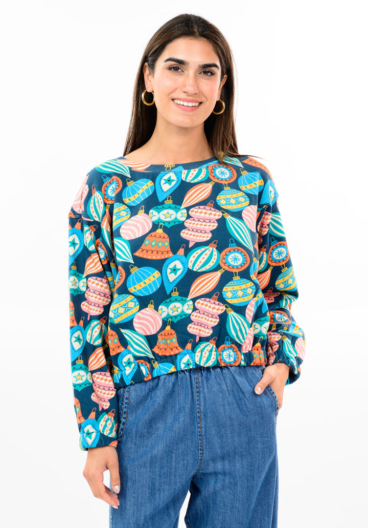 Retro Christmas Sweatshirt by Ivy Jane