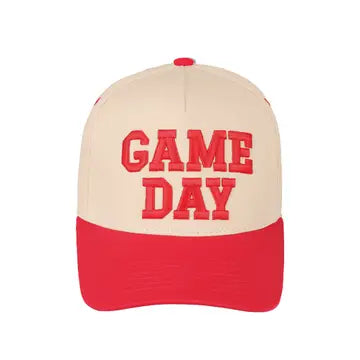Game Day Block Letter Trucker Hat