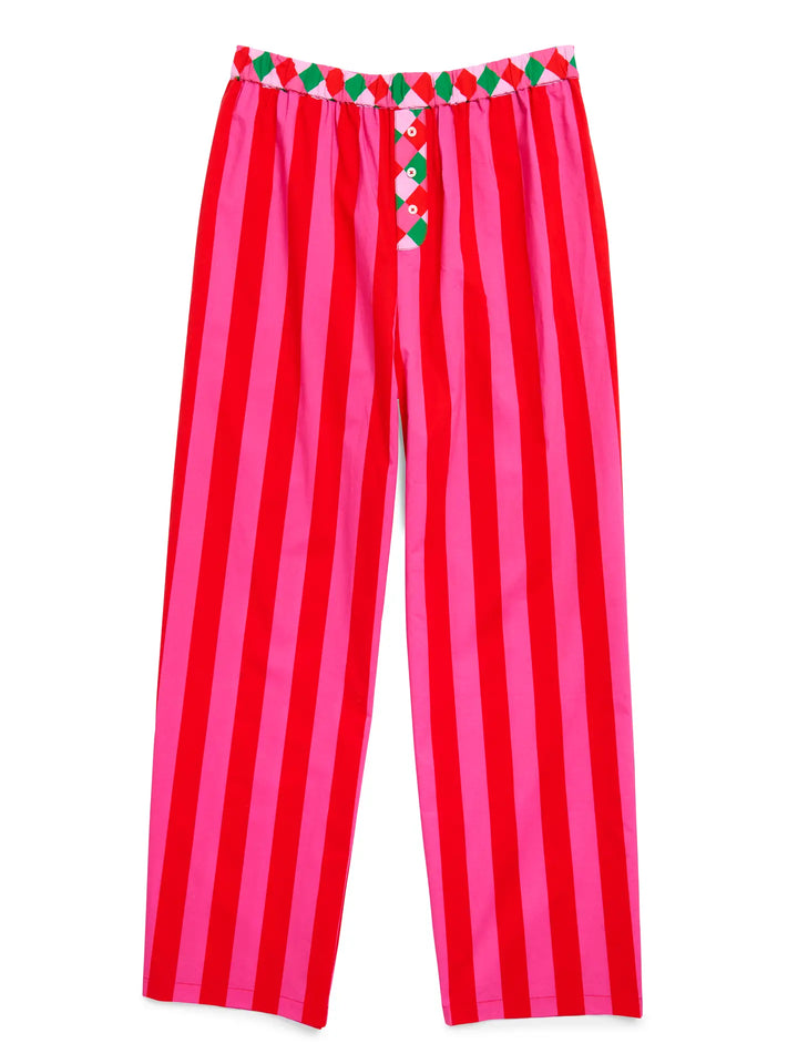 Festive Stripe Boxer Pants