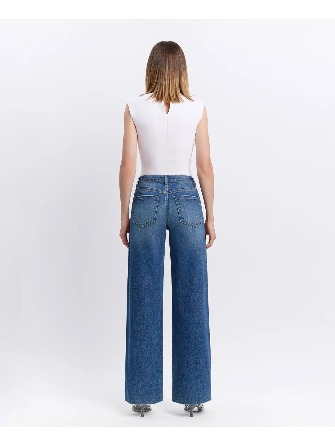 Ingeniously Raw Cuff Jeans