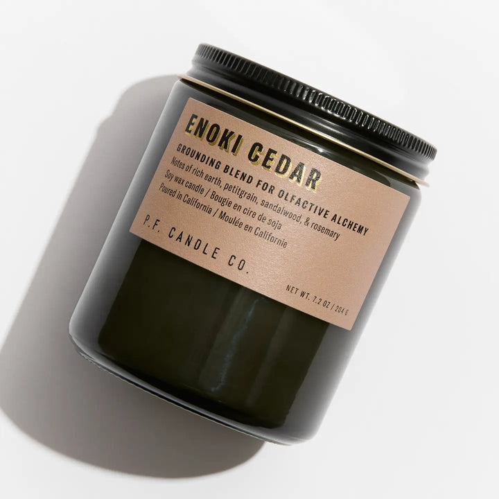 Enoki Cedar - 7.2 oz Alchemy Soy Candle