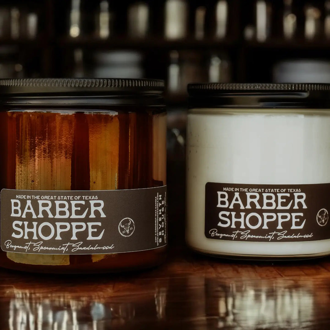 Barber Shoppe - Bergamot & Amber Candle