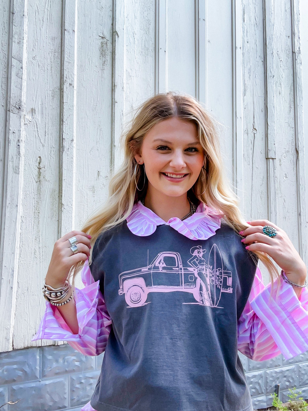 Cowgirl Summer Boxy Tank