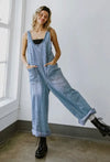 Washed Denim Overall