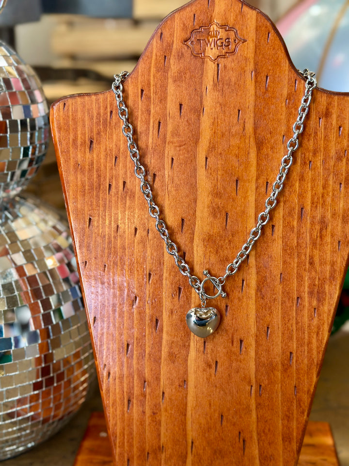 Demi Heart Necklace