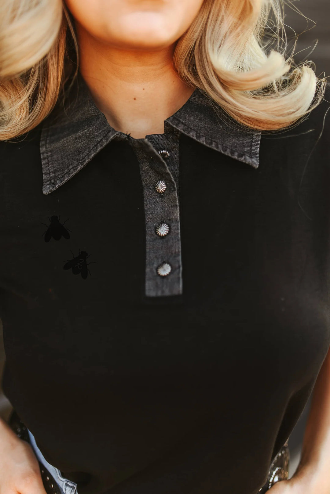 BROCKTON TOP *MIDNIGHT