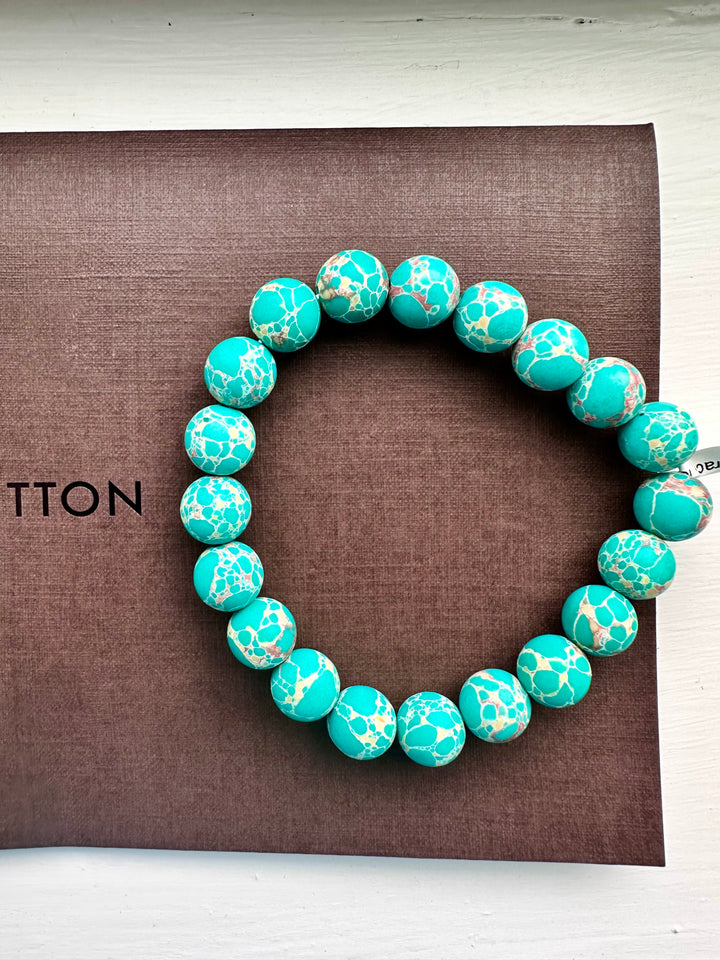Turquoise Bead Bracelet