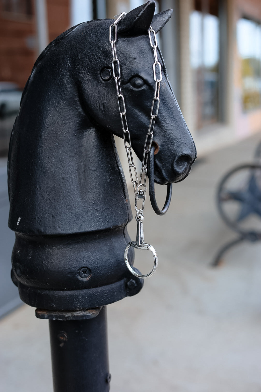 Large Horse Bit Necklace