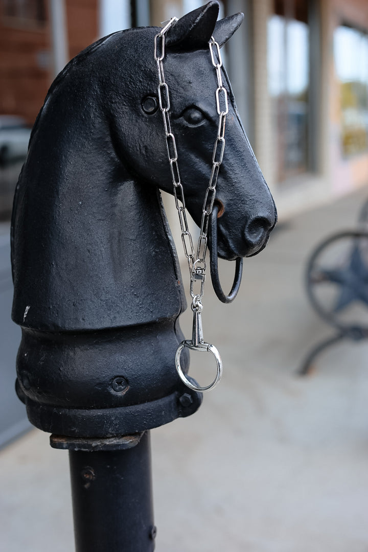 Large Horse Bit Necklace