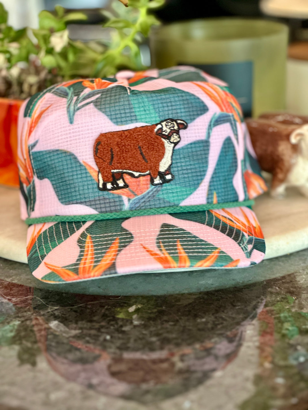 Miller Cattle Co- Tropical Printed Hat