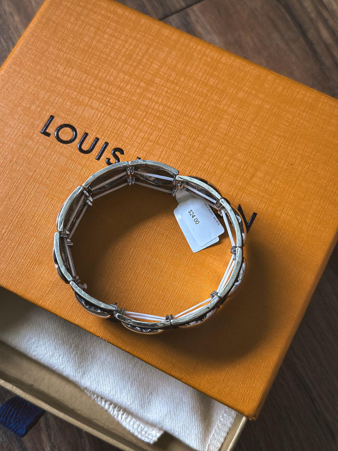 Large Bubble Heart Bracelet