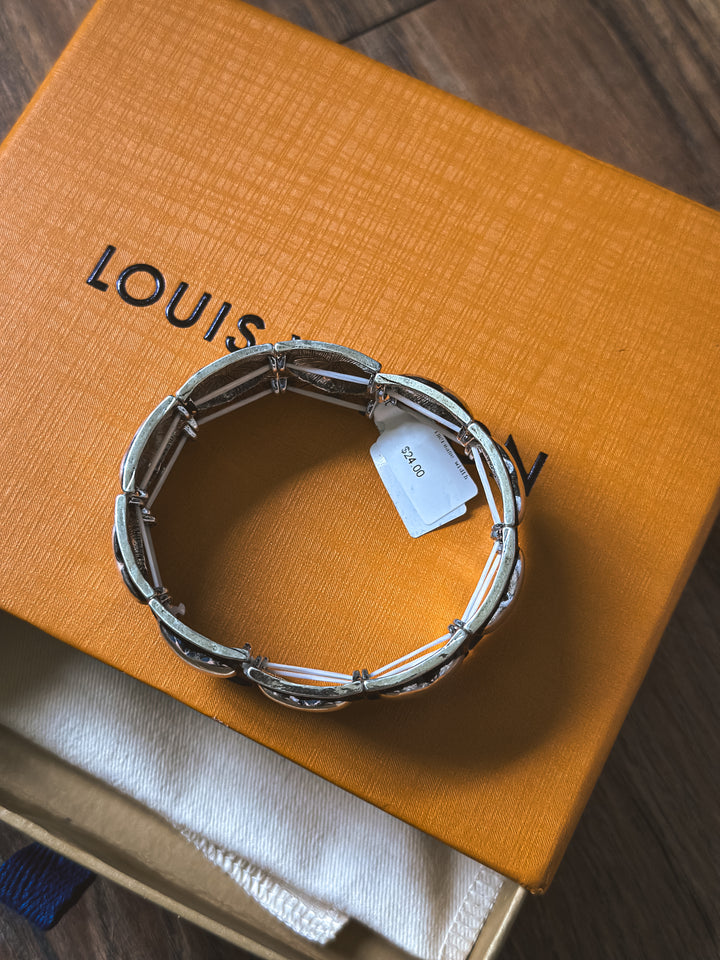 Large Bubble Heart Bracelet
