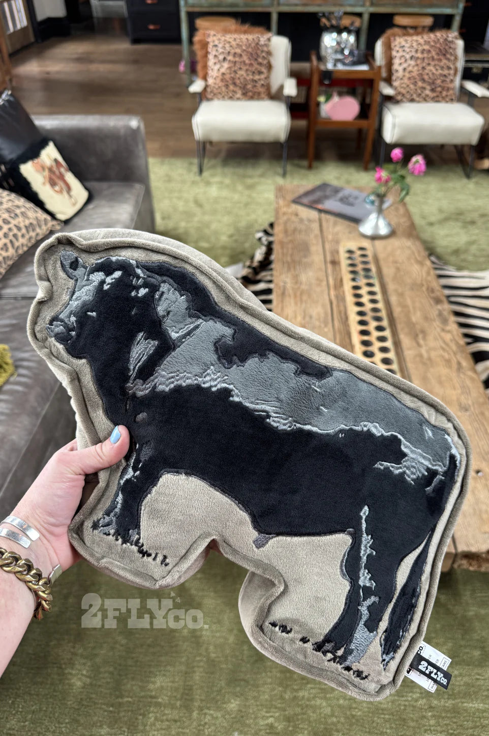 Cattle Talk Pillow