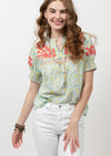 Camilla Yellow Daisy Top by Ivy Jane