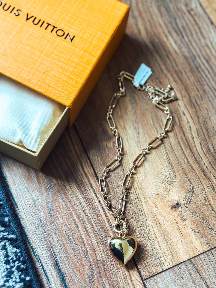 Clip Heart Necklace
