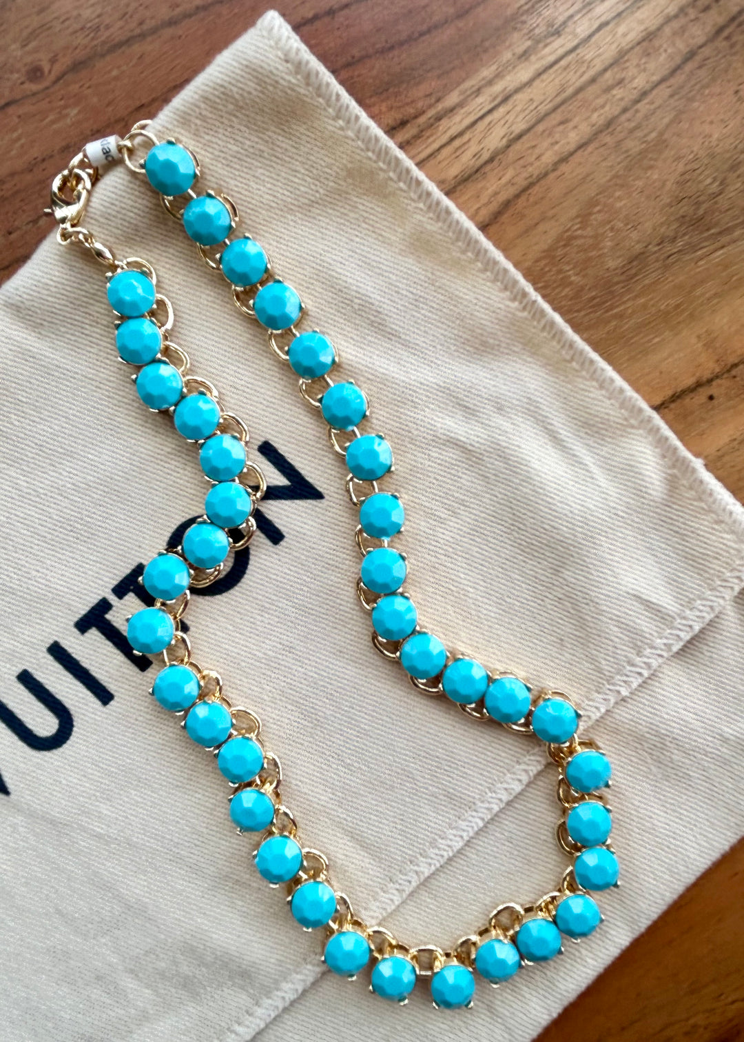 Turquoise Tennis Necklace