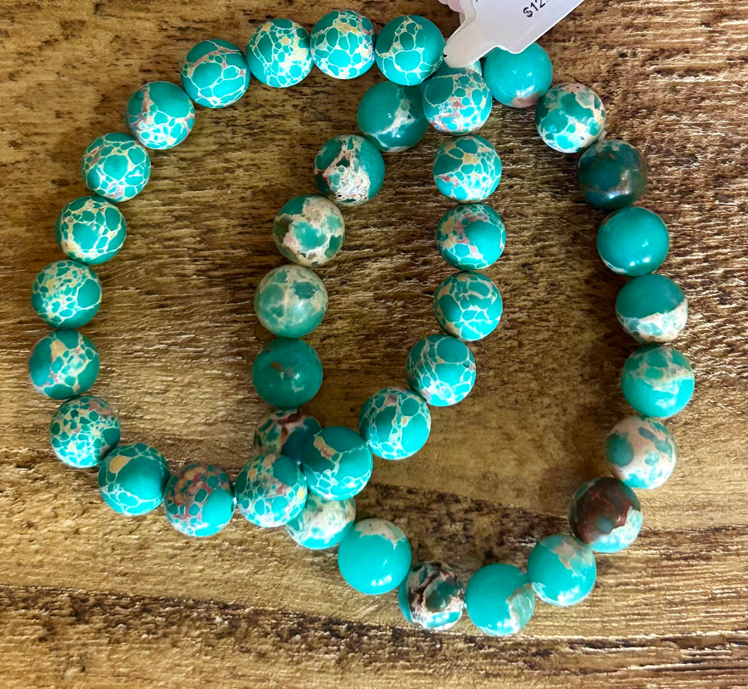 Turquoise Bead Bracelet