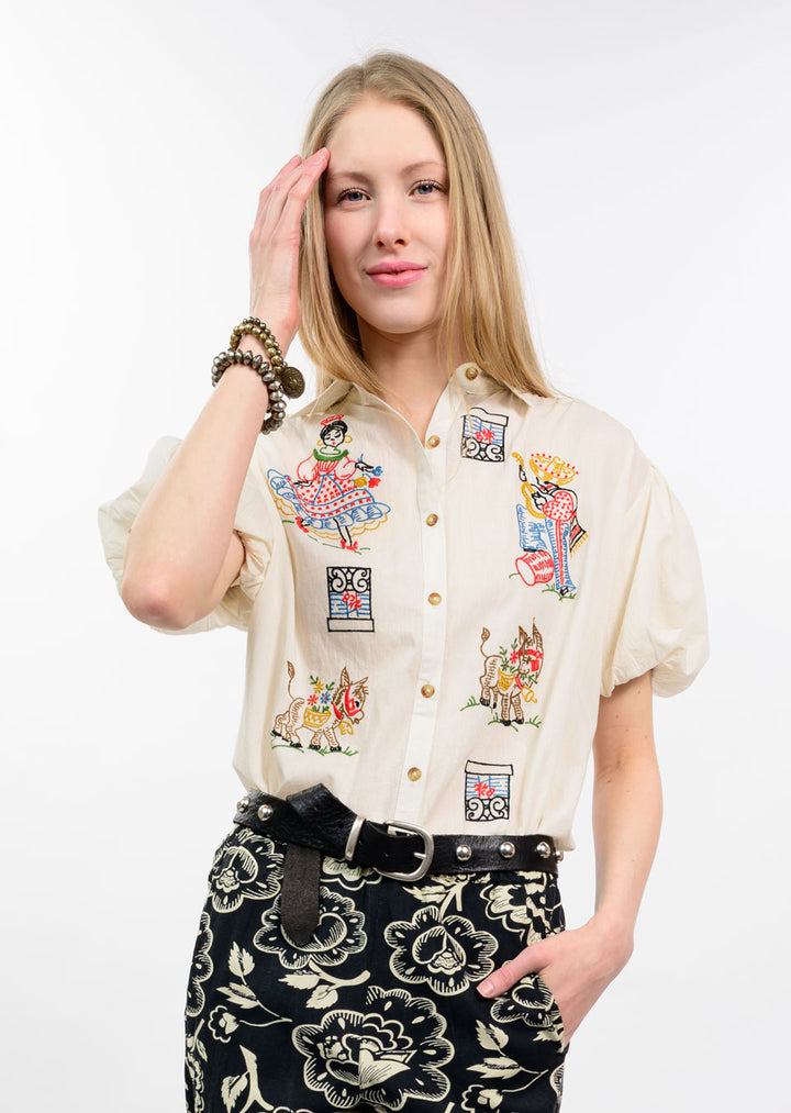 Flamenco Top by Sister Mary