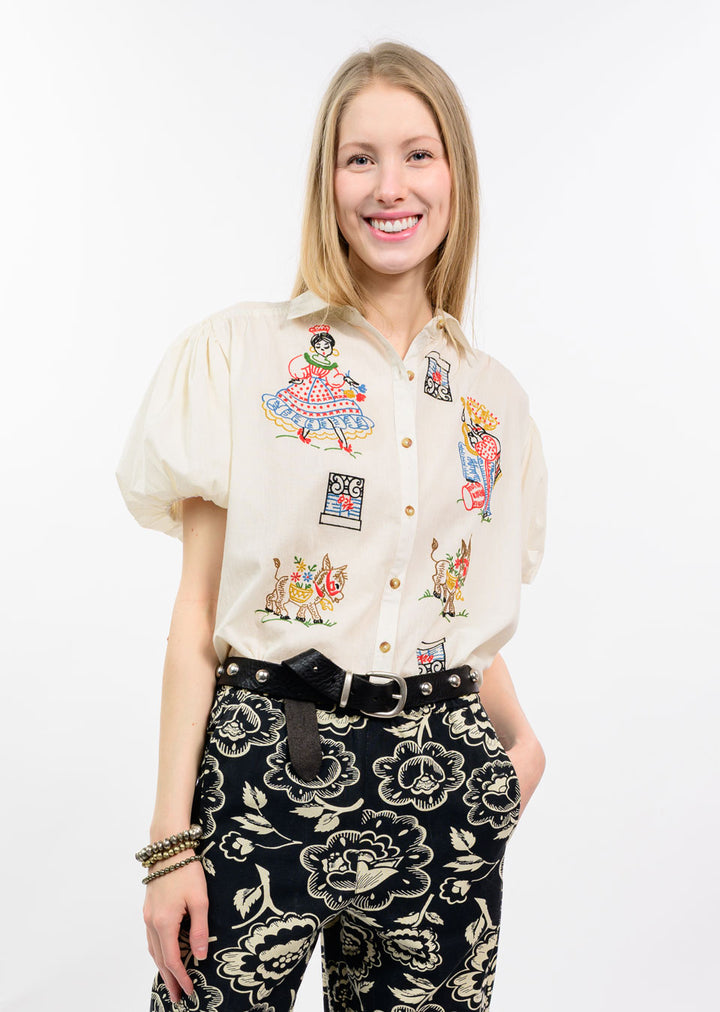 Flamenco Top by Sister Mary