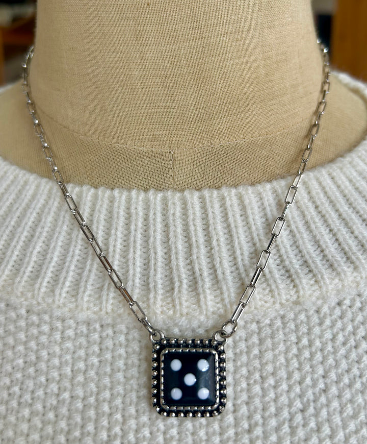 Western Dice Necklace