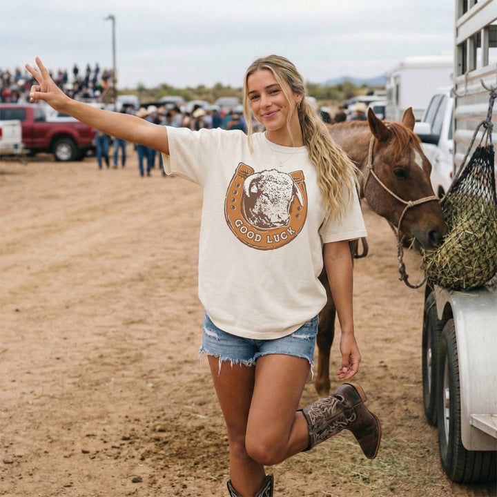 Good Luck Hereford Tee - Preorder