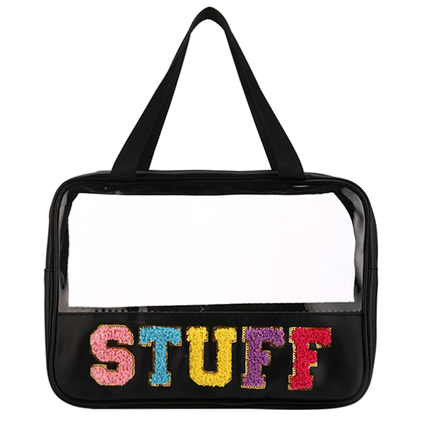 Black Stuff Cosmetic Bag