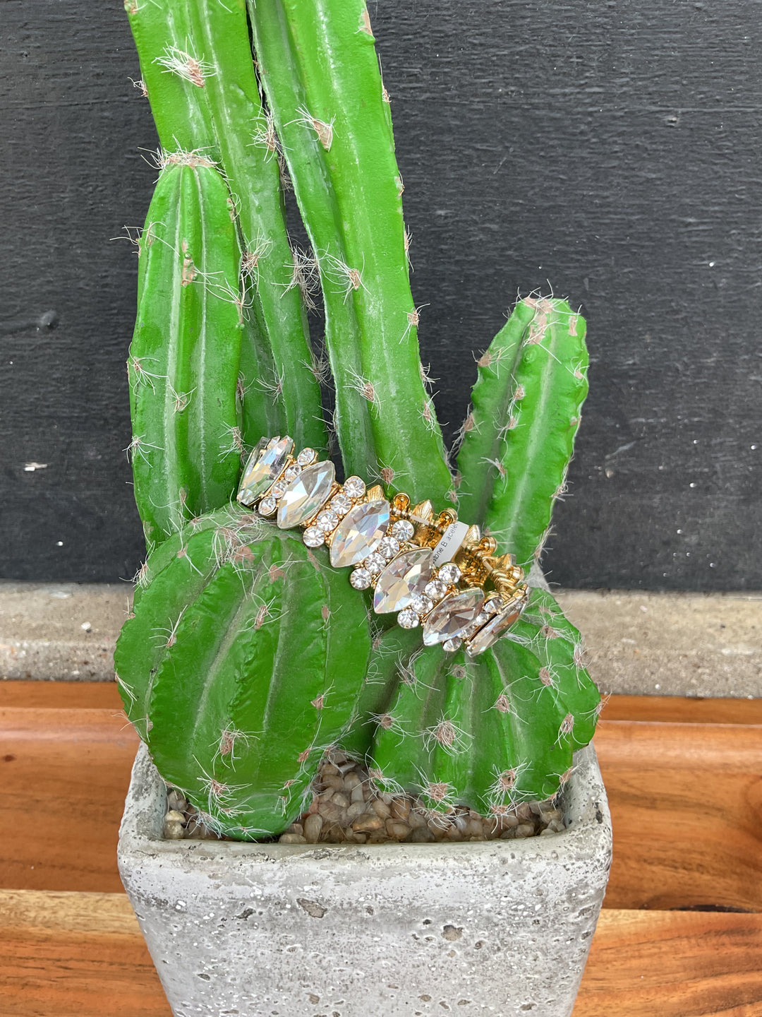 Aida Stretch Rhinestone Bracelet