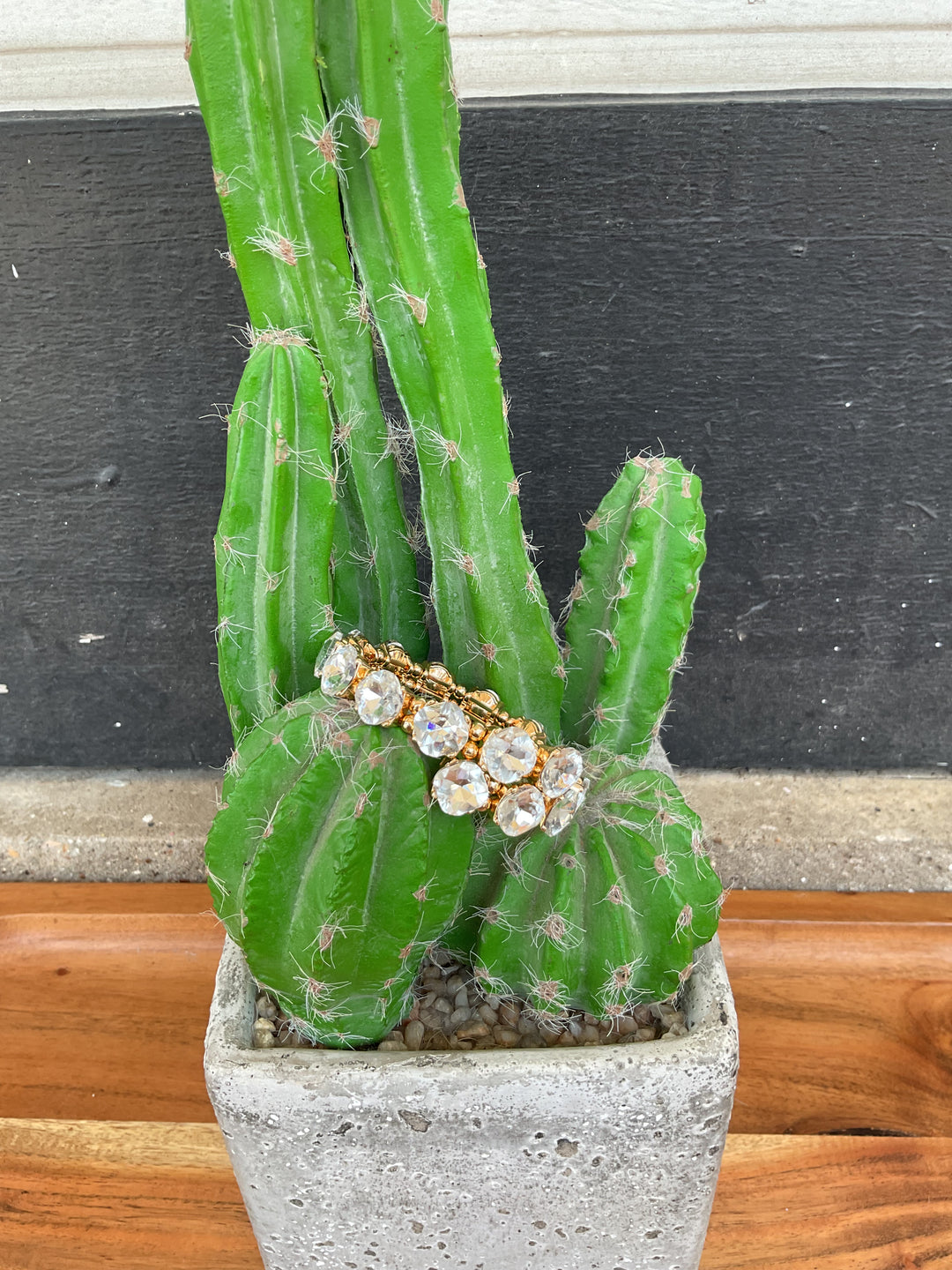 Alena Rhinestone Wrap Bracelet