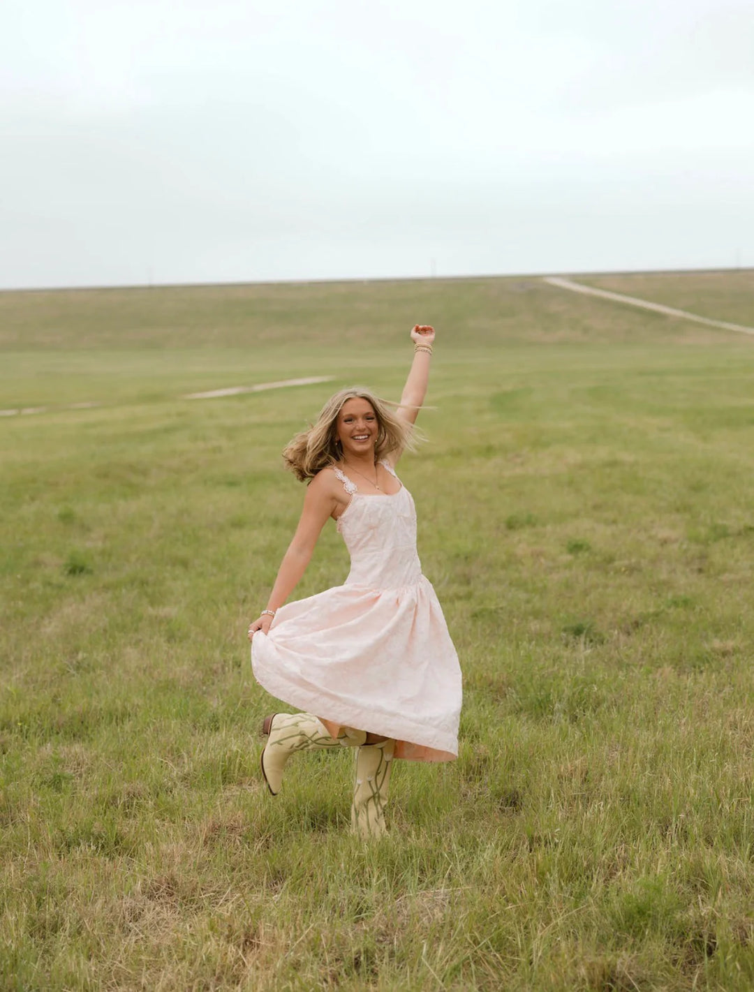 The Tammy Boots in Yellow