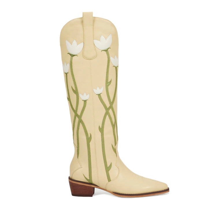 The Tammy Boots in Yellow
