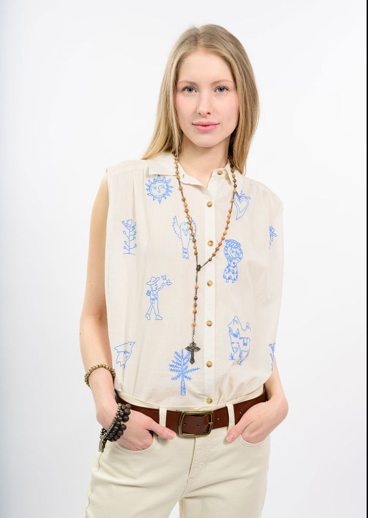 Milagro Sleeveless-Sister Mary