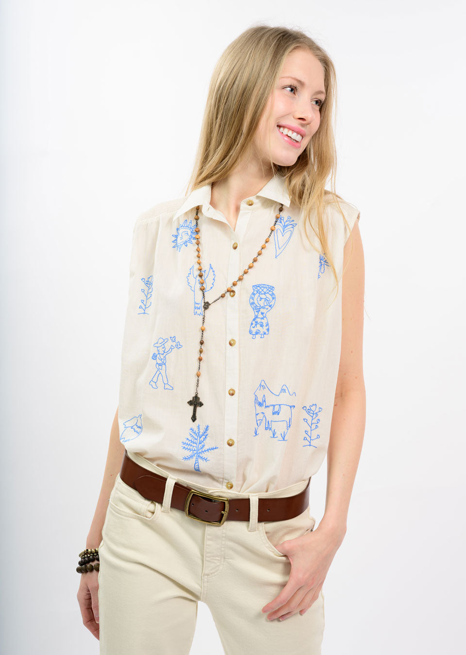 Milagro Sleeveless-Sister Mary