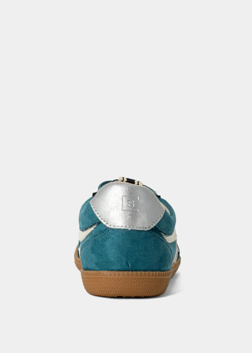 Sasha Sneakers-Teal Suede