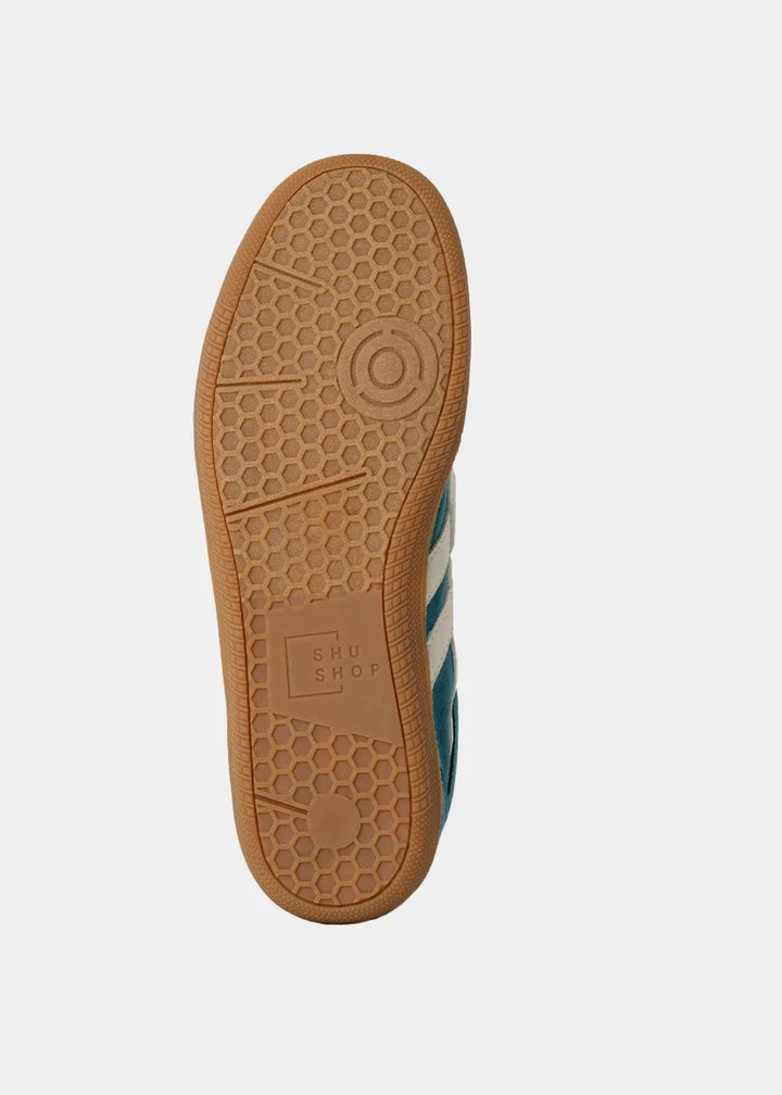 Sasha Sneakers-Teal Suede