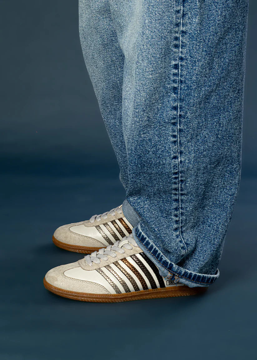Stevie Sneakers-Metallic