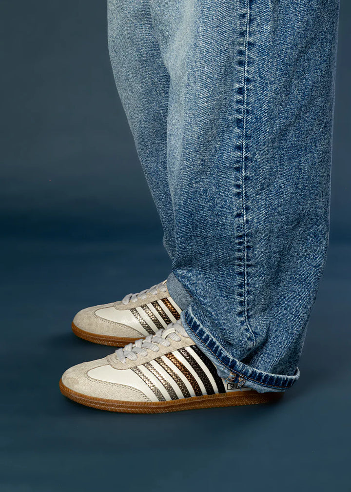 Stevie Sneakers-Metallic