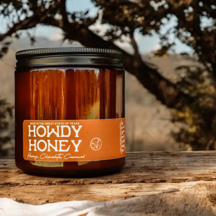 Howdy Honey Candle