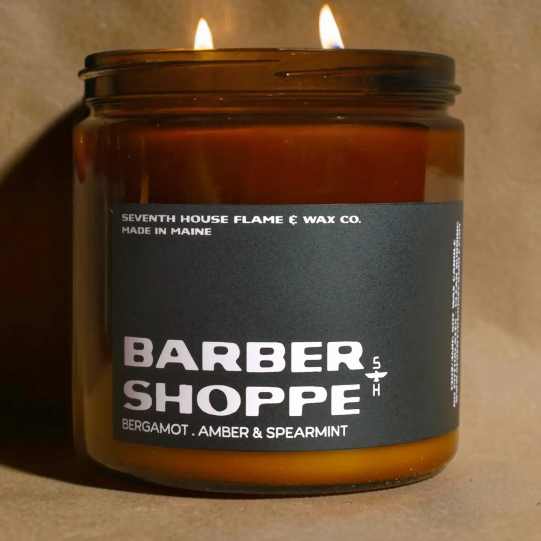 Barber Shoppe - Bergamot & Amber Candle