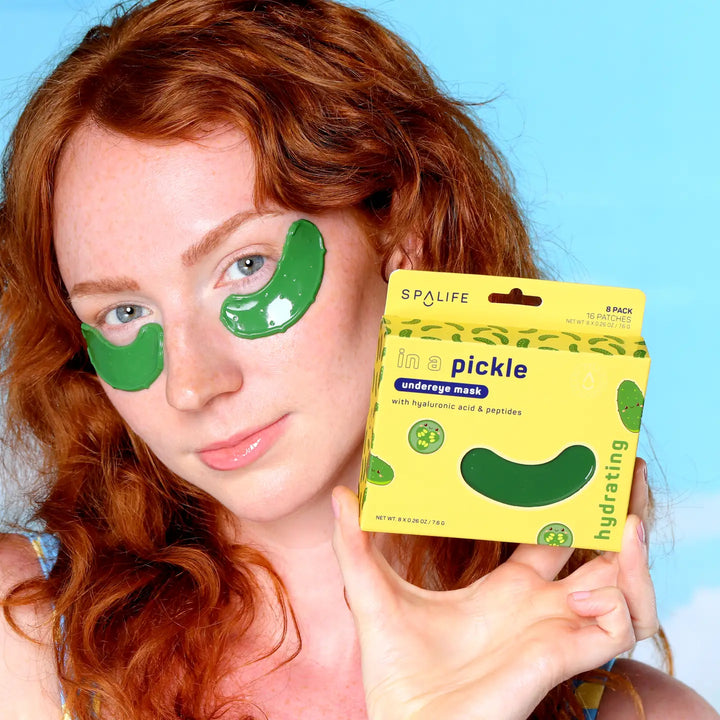 Pickle Shaped Hydrating Eye Patches