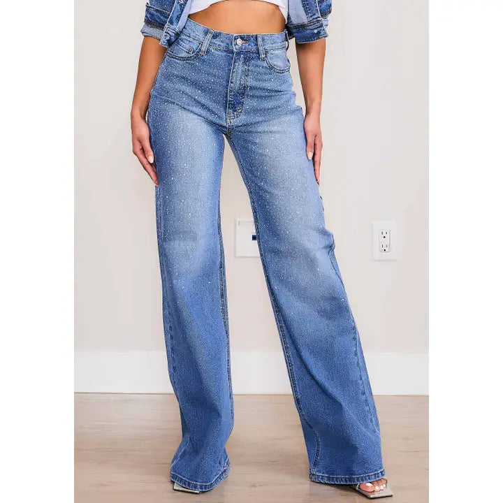 Rhinestone Jeans