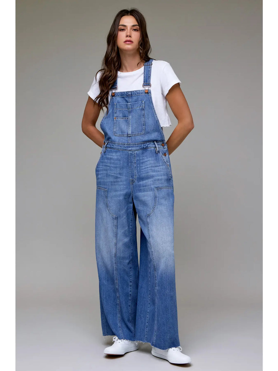 Medium Wash Super Soft Western 30" Inseam Overall