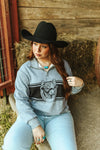 Miller Cattle Co- The Hereford Quarter Zip