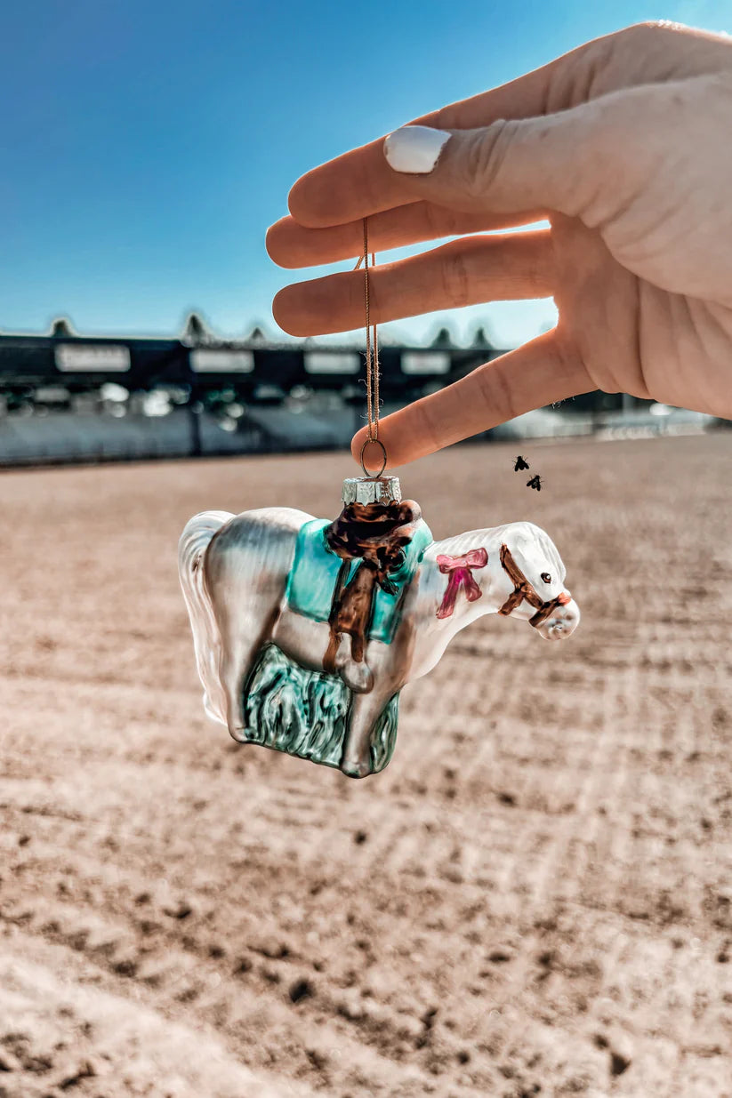 Miller Cattle Co-Perfect  Pony Christmas Ornament