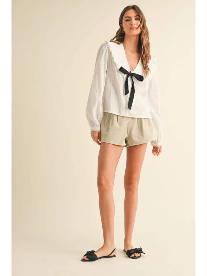 Tie Front Top