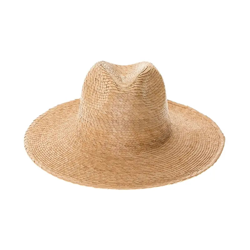 Handmade Buri Palm Leaf Straw Panama Hat