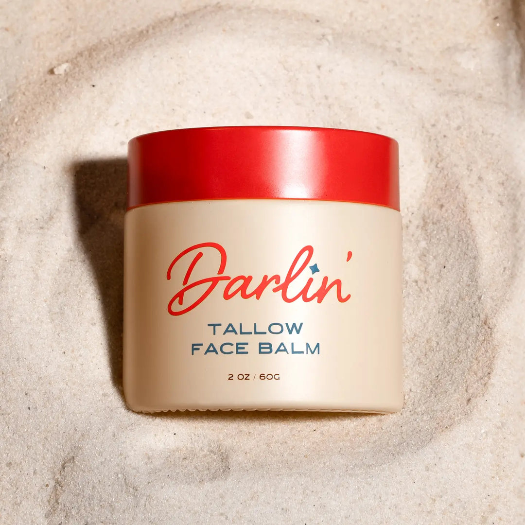 Tallow Face Balm | Natural Blue Tansy Skincare Moisturizer